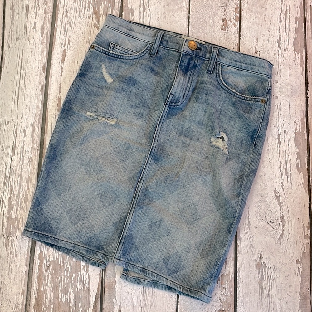 Current/Elliott Denim The Stiletto Skirt